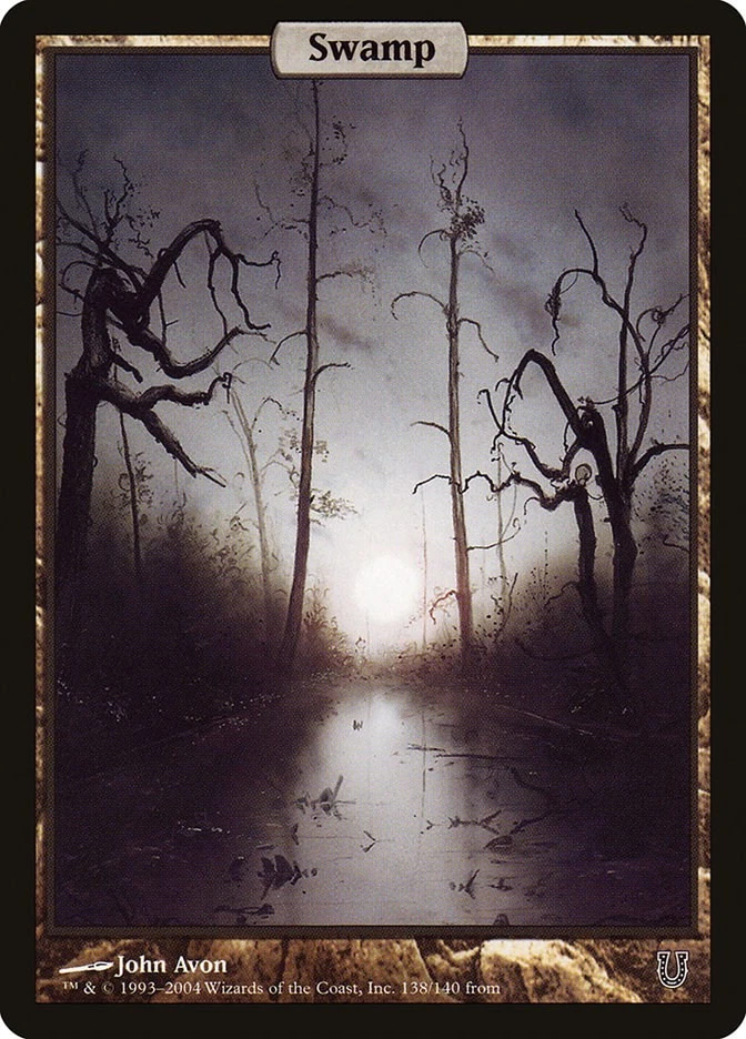 Swamp Unhinged Magic The Gathering MTG Card - Image 1 of 1