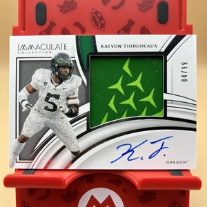 2022 Panini Immaculate Collegiate /99 Kayvon Thibodeaux #PP1 RPA Patch Auto RC - Picture 1 of 5