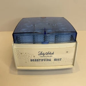 VTG Lady Schick Beautifying Mist Hair Curler Rollers Model 70 No Clips - Works! - Picture 1 of 9