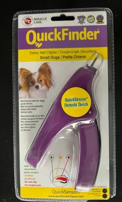Miracle Care QuickFinder Safety Nail Clipper Small Dogs Up To 40lbs 4829 - Image 1 of 2