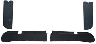 1967-1968 Mercury Cougar 2 Tail Light Covers and 2 Quarter Covers Board - Imagem 1 de 2