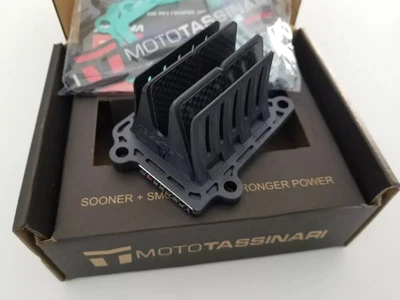Sistema de válvulas de caña Moto-Tassinari V-Force 4R para Yamaha YZ125 V4R04 2005-2022 Foto 1 de 4