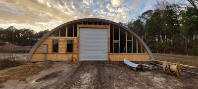 Новый DuroSPAN стали 40 x 40 x 16 металлический Quonset здание магазин хранения набор открытые концы - Изображение 1 из 4