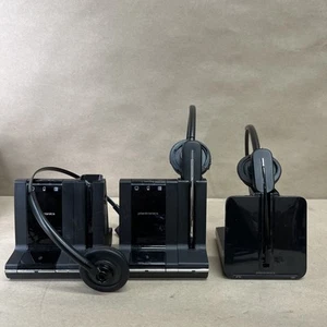Plantronics WO2 6.0 DECT Wireless Office Headset/ C045 headset, extra chargers - Picture 1 of 6