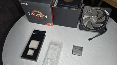 AMD Ryzen 7 2700X 8-Core 16-Thread CPU in Box + Wraith Prism Cooler - Image 1 of 4