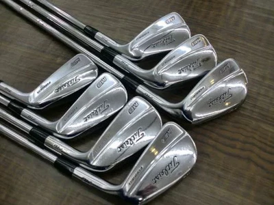 Titleist MB 716 US Iron Set 4-9,Pw 7pc Flex Stiff Dynamic Gold S300 Steel - Image 1 of 4