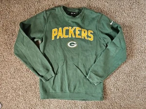 Nike Green Bay Packers sweater Green Small - Picture 1 of 8