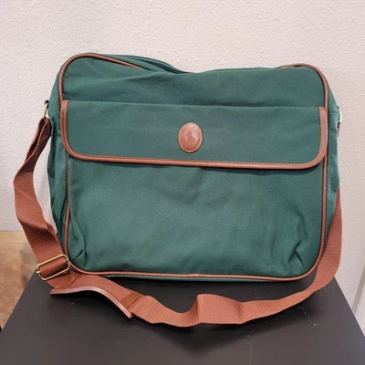 Ralph Lauren Bolso de Mano Verde Mensajero Correa para el Hombro (Portátil) Foto 1 de 4