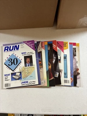 Run Magazine Jan -Dec 1989 Commodore 64/128 User’s Guide - Image 1 of 4