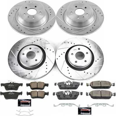 Kit de freno de disco Power Stop K7418 para Lincoln MKC 15-19 Foto 1 de 4