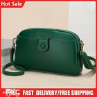 Cowhide Leather Shoulder Messenger Camera Bag Multi Pocket Women Handbag (Green)