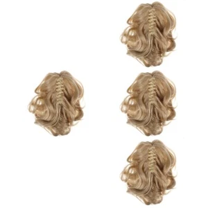 4 Pack Lockenstab Frau Falscher Pferdeschwanz Pferdeschwanzperücken Für Frauen - Bild 1 von 12
