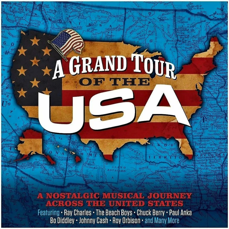 A GRAND TOUR OF THE USA - A Nostalgic Musical Journey-VARIOUS ARTISTS (NEW 3CD) - Image 1 of 1