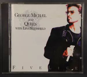 George Michael And Queen With Lisa Stansfield – Five Live (Box C371) - Picture 1 of 3