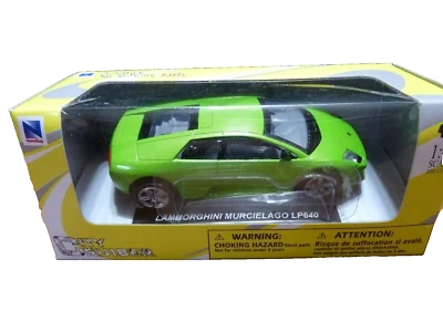 Coche diecast Lamborghini Murcielago LP640 verde (nuevo rayo) City Cruiser escala 1/43 Foto 1 de 2