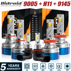 Faros antiniebla LED 6000K para Dodge RAM 1500 2500 3500 2013 2014 2015 - Imagen 1 de 24