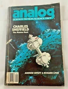 Analog Science Fiction September 1982 Charles Sheffield Andrew Offutt Lyon - Bild 1 von 1