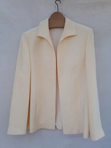 Burberry London Jacket Womens Large Yellow BONCRUA-G Made in Spain UK 42 - Picture 1 of 16