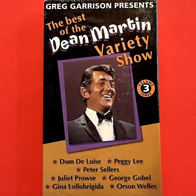 VHS tape (2003) - Best Of The DEAN MARTIN Variety Show - VOLUME 3 - sealed NEW - Image 1 of 4