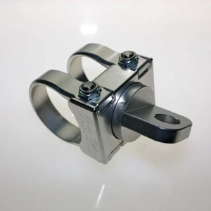 Axia Alloys Aluminum Adjustable Flag Whip Mount & Clamp Jeep Polaris Yamaha  - Picture 1 of 5