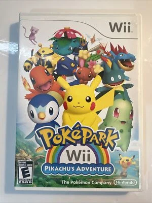 PokePark Wii Pikachu's Adventure Nintendo Wii Complete CIB - Image 1 of 3