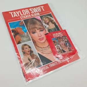 Taylor Swift Sticker Album Starter Pack + 4 Packets of Stickers, *NEW & SEALED* - Picture 1 of 3