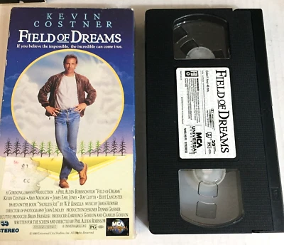 Field of Dreams Kevin Costner VHS tape Ships Same Day With Tracking - Image 1 of 2