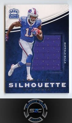 Zay Jones - 2017 Panini Crown Royale Jumbo Rookie Silhouettes Jerseys Card#2 - Image 1 of 2