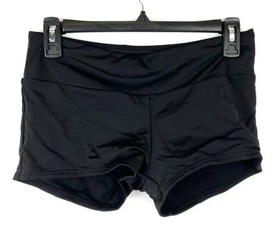Shorts de natação Sunsets feminino preto curto tamanho P - Imagem 1 de 2
