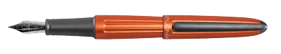 Caneta-tinteiro Diplomat Aero laranja nova na caixa variação de tamanho Alemanha em perfeito estado na caixa de presente - Imagem 1 de 4