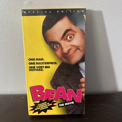 Bean The Movie (Mr. Bean VHS, 1998) Widescreen Special Edition NEW SEALED - Image 1 of 4
