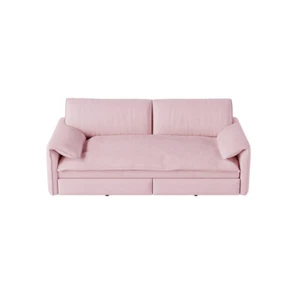 3in 1 Sofa w/Pull Out Bed Convertible Sleeper Sofa Bed Queen Size Bed Couch Sofa - Picture 1 of 27