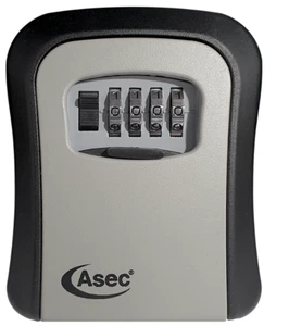 Llave de combinación de 4 ruedas ASEC segura - Imagen 1 de 4