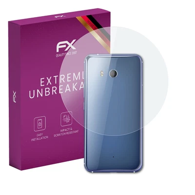 atFoliX Glass Protective Film for HTC U11 Lens Glass Protector 9H Hybrid-Glass - Image 1 of 4