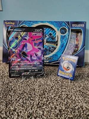 Hoopa V Jumbo Foil Promo Card Sword & Shield Oversized Card Card SWSH176 - Image 1 of 2