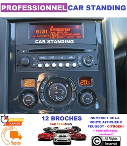 AFFICHEUR PEUGEOT 3008, AFFICHEUR 5008;ECRAN 3008, SCREEN 3008, - Imagen 1 de 9