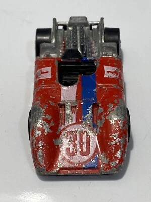 VINTAGE REDLINE HOT WHEELS FERRARI 312P  FLYING COLORS - Image 1 of 4