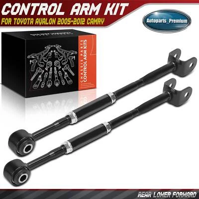2x Rear Lower Forward Control Arm w/ Bushing for Toyota Camry Avalon 2005-2012 - Image 1 of 4