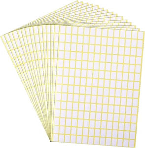 2940 Pcs Matte Small White Labels Stickers Blank Labels Removable Price Tags - Picture 1 of 12