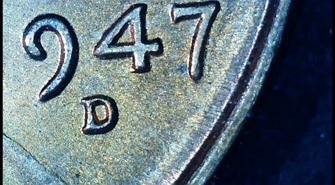 1947 D Lincoln Wheat Cent Choice BU RPM RMM Brilliant Uncirculated Penny - 90Z Cover