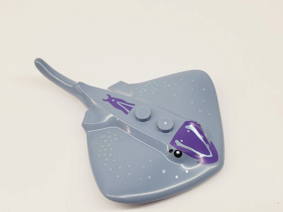 LEGO - Sand blue Manta Ray / Stingray (67337pb03) Avatar set 75577 NEW - Image 1 of 1
