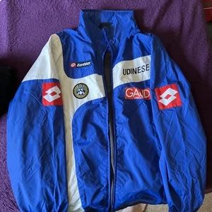 UDINESE Lotto Italian sport design SOCCER JACKET GAUDI Large - Picture 1 of 5
