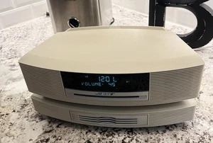Bose Wave Music System III w/ Multi-CD Changer White Platinum - Picture 1 of 11