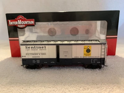 Intermountain #050101-04 HO Scale B & O 1937 AAR 40' Boxcar #466091 #52 of 75 - Image 1 of 4