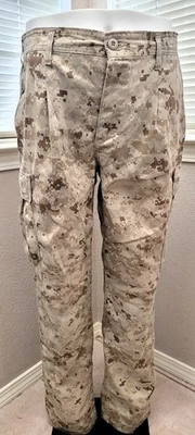 美国军事 DESERT MARPAT 数字迷彩裤子 尺寸:中常规 "Boyea" — 第 1/4 张图片