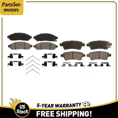 Juego de 2 pastillas de freno de disco de freno Wagner delanteras traseras para Pathfinder Nissan 2005-2012 Foto 1 de 4