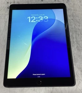 Apple iPad A2428 8th Gen 32GB Space Gray Wi-Fi + Cellular Any Carrier Unlocked - Picture 1 of 5