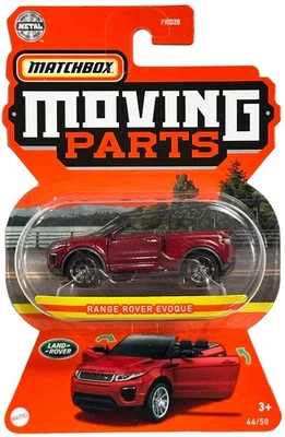 Brand new unopened red 2022 Matchbox Moving Parts #44/50 Range Rover Evoque - Image 1 of 3
