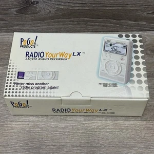 PoGo Products Radio YourWayLX 128MB Tragbarer AM/FM Radiorecorder MP3 Player M04 - Bild 1 von 18