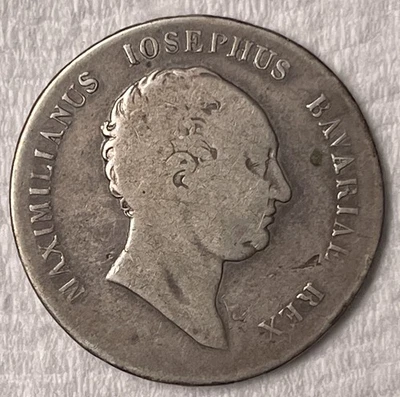 1813 - German State - Bavaria - Thaler - Silver - Image 1 of 2